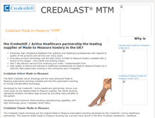 Tablet Screenshot of credalast.co.uk